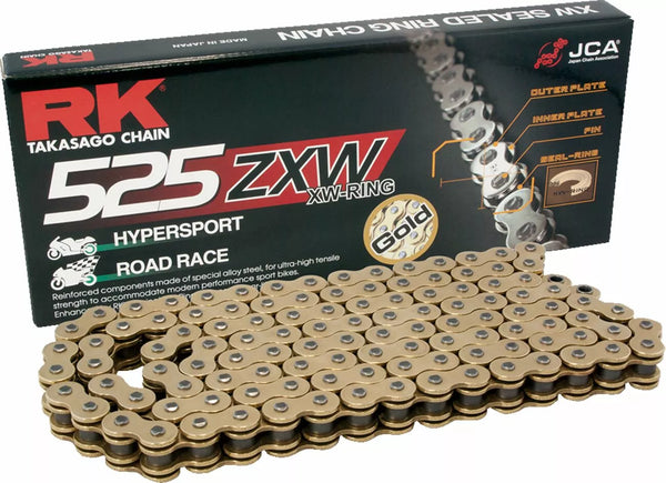 RK Chain RK525ZXW GG 120R GB525ZXW-120-CLF