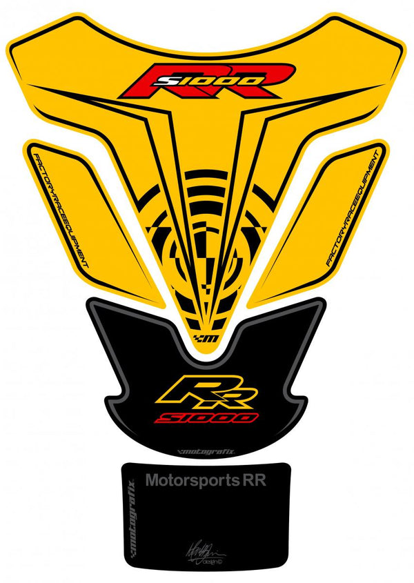 Tank Protection 2009-11 S1000RR Yellow