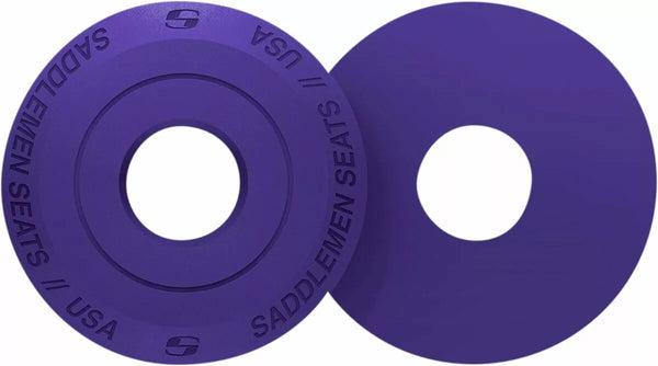 SADDLEMEN SEAT FENDER WASHER PURPLE 14707PE
