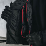 Ozone textile mc-jacket pulse black