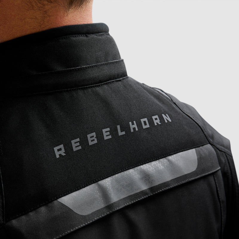 Rebelhorn Textil Mc-Jacka Cubby V Svart