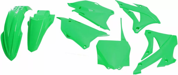 UFO BODY KIT KX85 14-20 FLO GREEN KAKIT222@AFLU