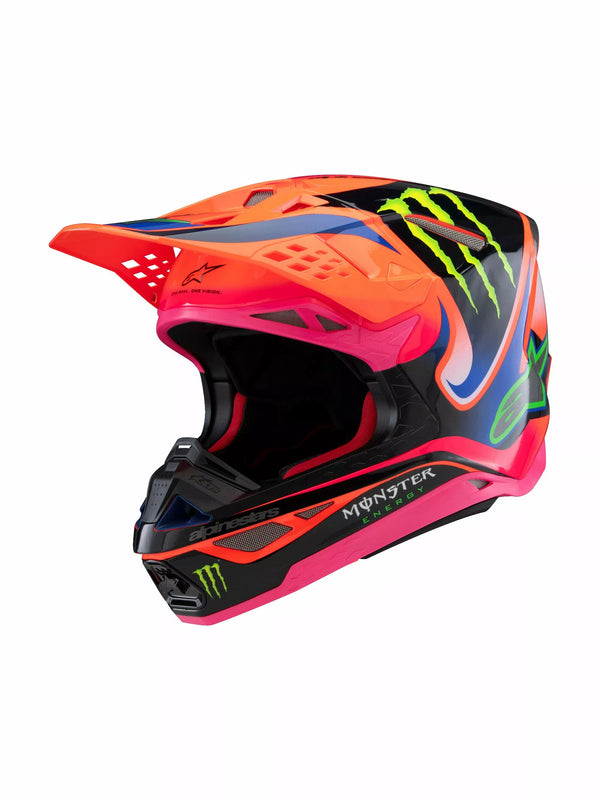 ALPINESTARS(MX) HELMET S-M10 DEEGAN OR/PU/PK M 8300525-433-M