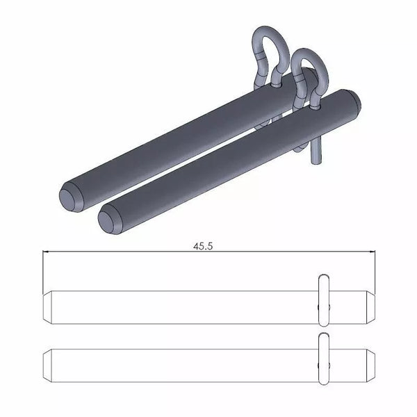 Moto-Master Brake Pad Pin 213027