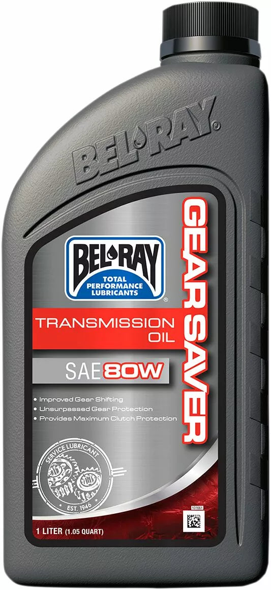 BEL-RAY OIL TRANS GEAR SAVER 80W 1L 99250 B1LW