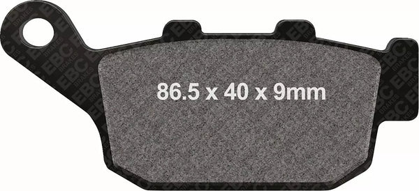 EBC BRAKE PAD VEE SEMISNTRD FA496V