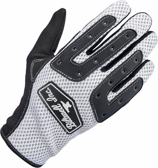 BILTWELL GLOVES ANZA WHHT/BLK XS 1507-0401-001