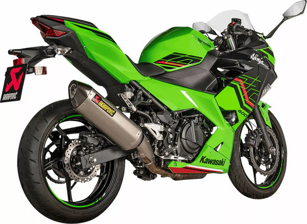 AKRAPOVIC MUFFLER TI/CF NINJA 400 S-K4SO7-HRT