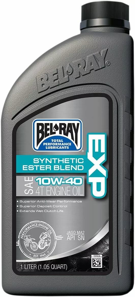 BEL-RAY OIL EXP SYN BLEND 4T 10W-40 1L 99120-B1LW