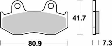 MOTO-MASTER BRAKE PAD NITRO 090421