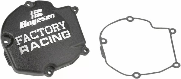 BOYESEN IGNITION COVER KX125 BLK SC-11AB