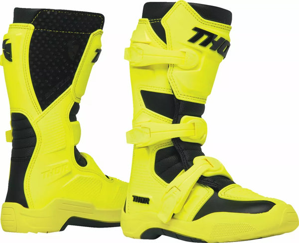 THOR BOOT YTH BLITZ XR AC/BK 2 3411-0760