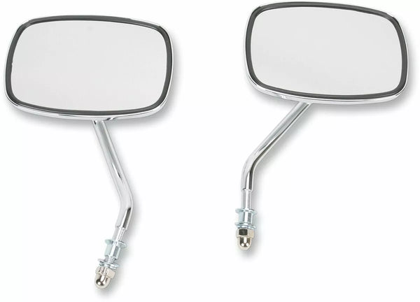 EMGO MIRROR CHROME PAIR EC SHRTSTEM 20-21706