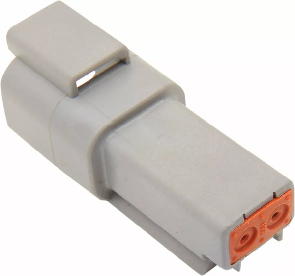 NAMZ RECEPTACLE DEUTSCH GREY 2 DR-2G