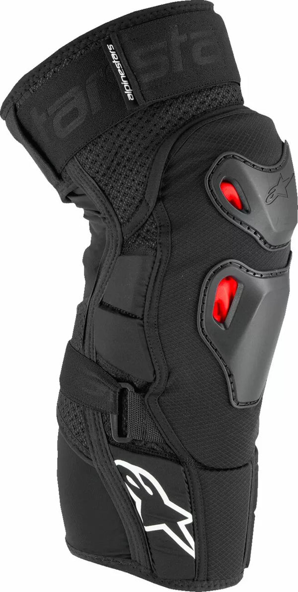 ALPINESTARS(MX) KNEE GUARD BIOPRO BLK/RD/WHT L 6503125-132-LXL
