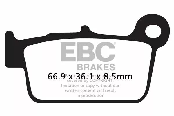 EBC BRAKE PAD SINT R Series FA367/2R