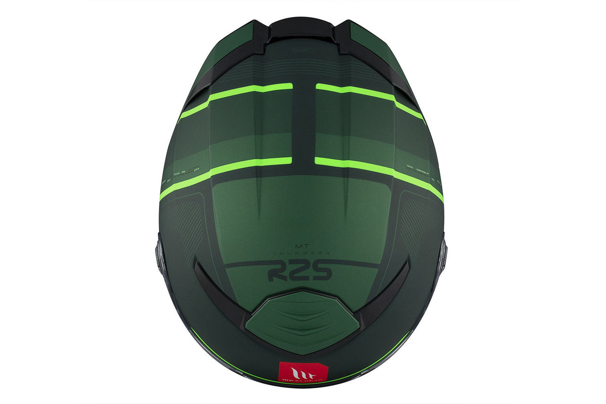 Mt Helmets Integral MC Helmet Thunder 4 SV R25 Green