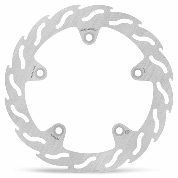MOTO-MASTER BRAKE DISC FLAME REAR 110343