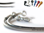Speedbrakes Aviation Brake Hose Stainless Steel/Red Banjo 3017835