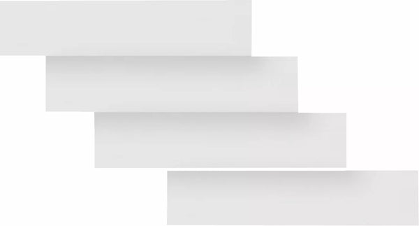 ALGIS SHEET 11X48CM CLEAR MAT X4 BK.P10.001