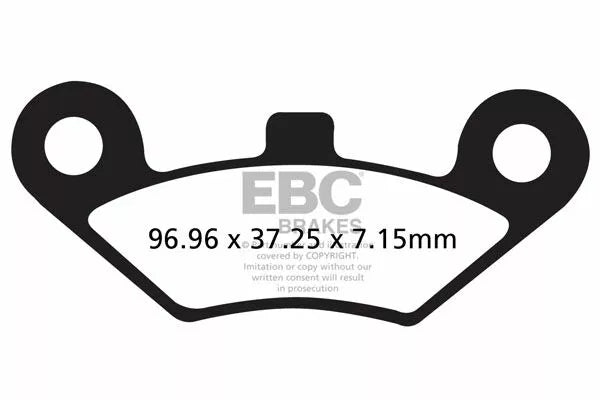 EBC BRAKE PAD SINT R SERIES FA453R