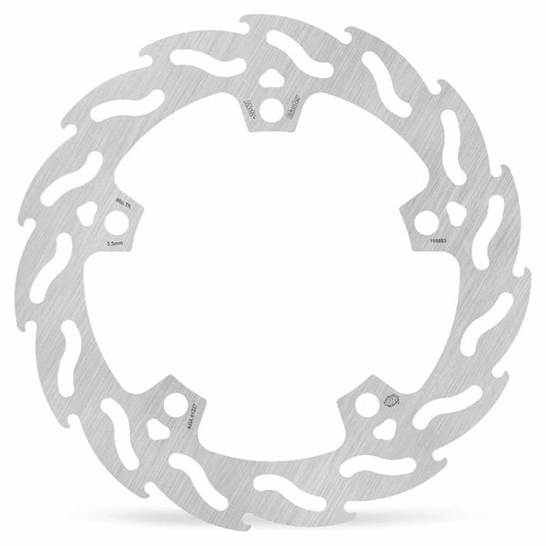 MOTO-MASTER BRAKE DISC FLAME FRONT R 110883