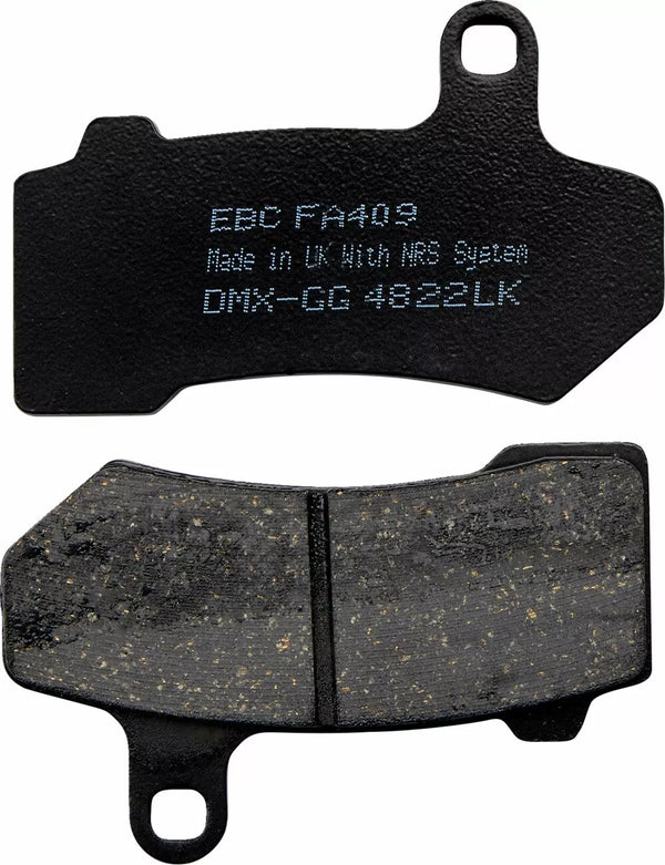 EBC BRAKE PAD FA SER ORGANIC FA409