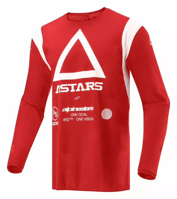 ALPINESTARS(MX) JERSEY TECHDURA RED M 3764524-3010-M