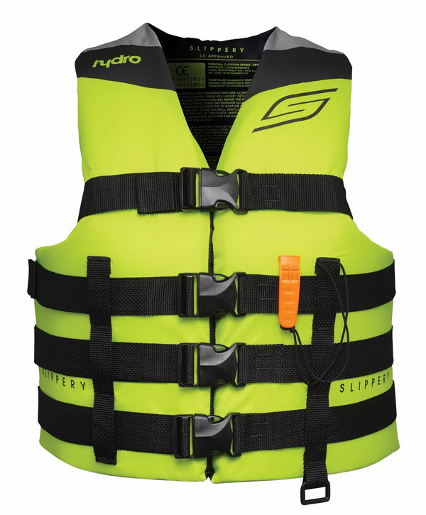 SLIPPERY VEST HYDR0 LM/BK S/M 3240-0988
