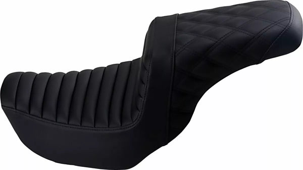 SADDLEMEN SEAT STEPUP TR LS BLCK 806-04-176