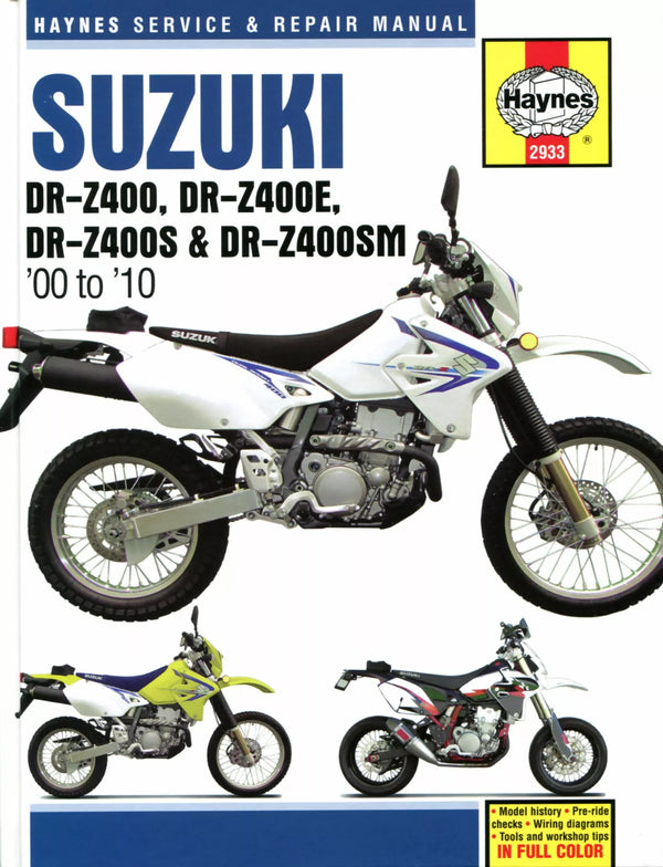 Haynes Suzuki Dr-Z400 00-10 2933