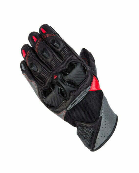 Rebelhorn Women MC Gloves Flux II Black /Red