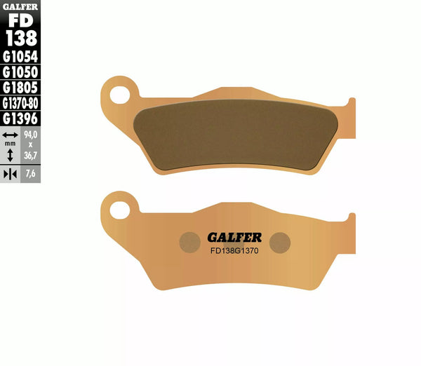 GALFER BRAKE PAD SINTERED FD138G1370