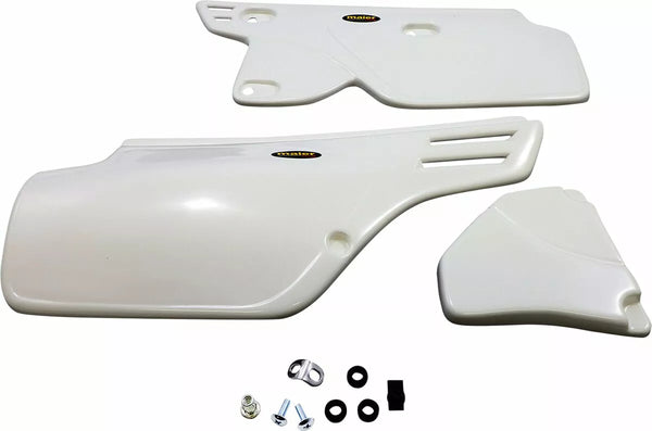 MAIER SIDEPLATES XR250 86-8 WHT 206111