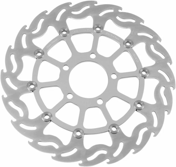 MOTO-MASTER BRAKE DISC FLAME FRONT LEFT 112030