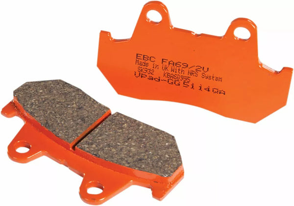 EBC BRAKE PAD FA SER ORGANIC FA069/2