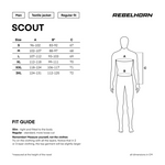 Rebelhorn Textil Mc-Jacka Scout Svart