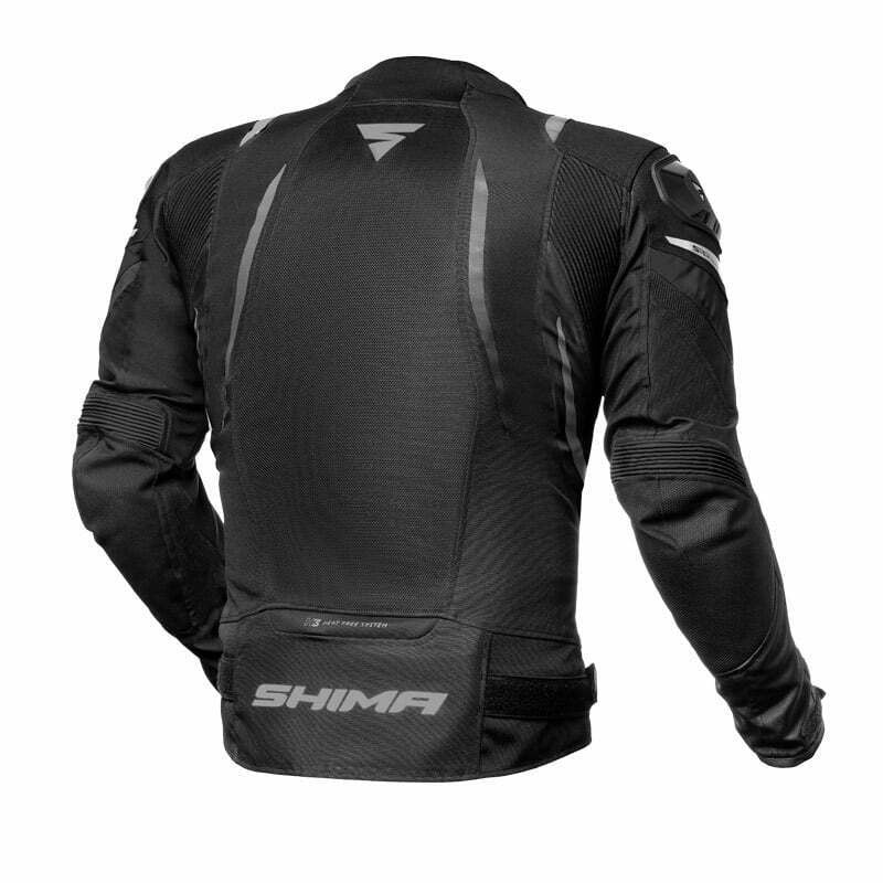 Shima textile mc jacket mesh pro black