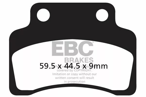 EBC BRAKE PAD CARBON SCOOTER SFAC235