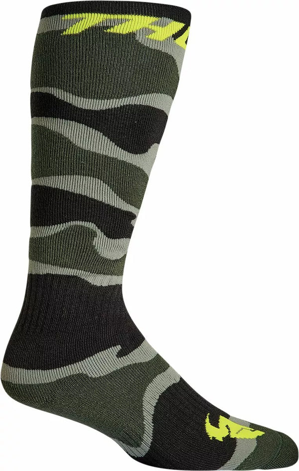 Thor Sock MX Camo GN/AC 10-13 3431-0672