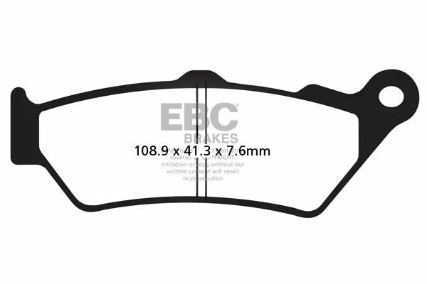 EBC BRAKE PAD HH SINT SCOOTER SFA209/2HH