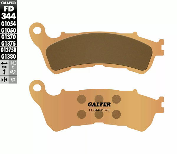 GALFER BRAKE PAD SINTERED FD344G1370