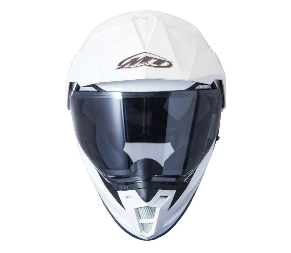 MT Helmets Adventure Mc-Hjälm Synchrony DS Vit