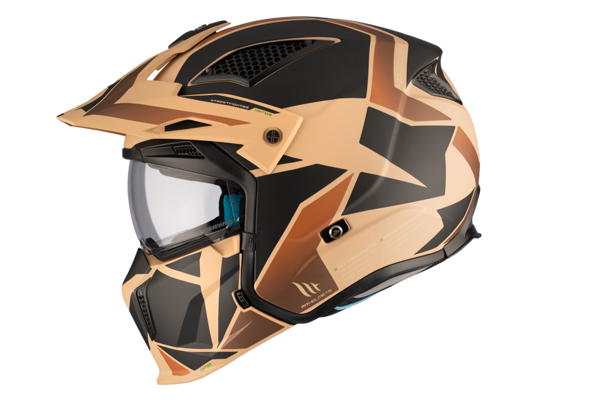 MT Helmets Öppen Mc-Hjälm Streetfighter SV S P1R B9