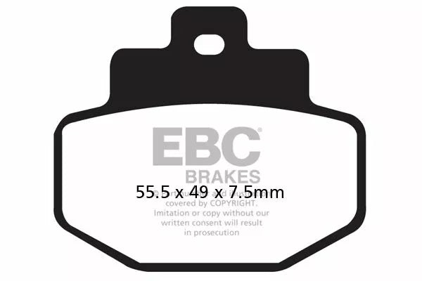 EBC BRAKE PAD HH SINT SCOOTER SFA321HH