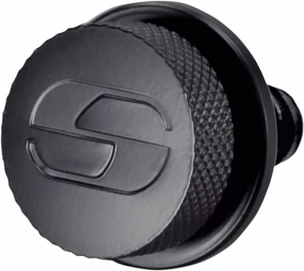 SADDLEMEN SEAT KNOB BLACK 1/4 - 20 8909B