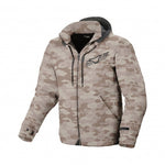 Macna Kevlar Mc-Hoodie District Begie /Camo