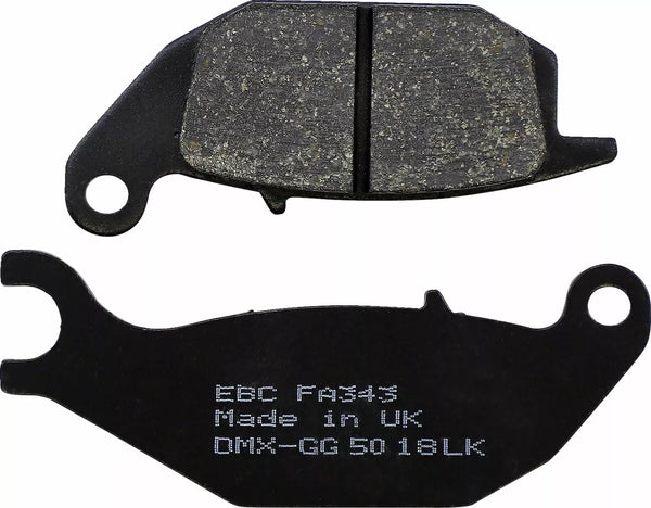 EBC BRAKE PAD FA SER ORGANIC FA343