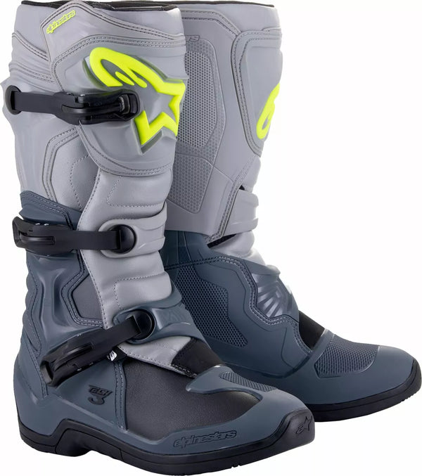 ALPINESTARS(MX) BOOT TECH3 GRAY/GRAY 12 2013018-9069-12