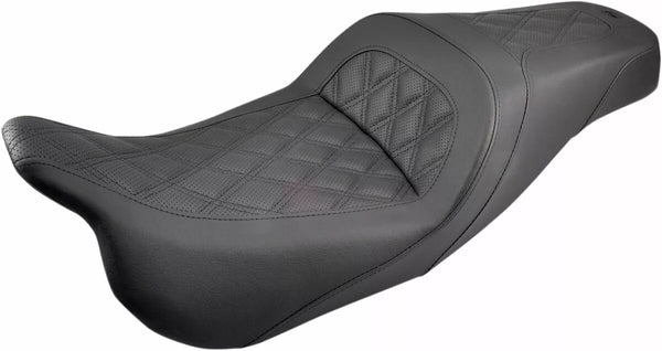 SADDLEMEN SEAT SLIM-RP FLT 08-UP - LS 808-07B-162